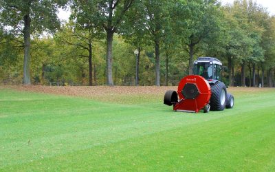 Van der Haeghe introduceert bladblazers van Redexim