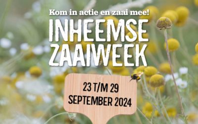 Zaaien voor de biodiversiteit in de Inheemse Zaaiweek