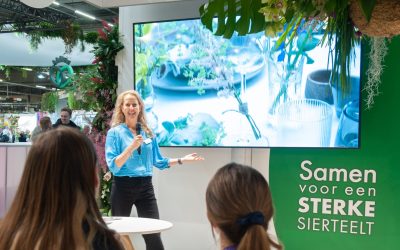 Bloemenbureau presenteert welzijnsonderzoeken tijdens Trade Fair Aalsmeer