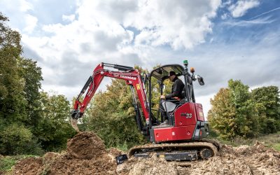 Nieuwe Zero Tail graafmachines van Yanmar
