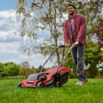 Krachtige accugrasmaaier
