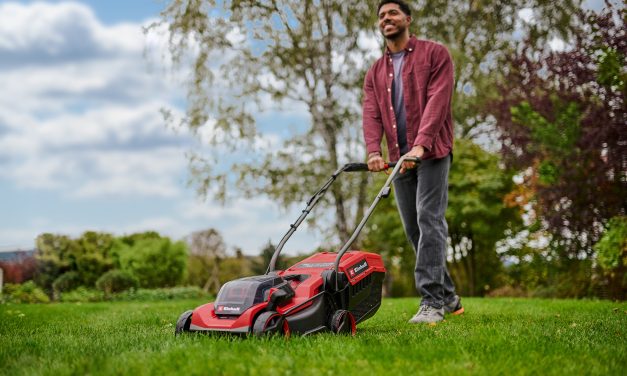 Krachtige accugrasmaaier