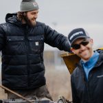 Warme winterjas voor buitenwerkers