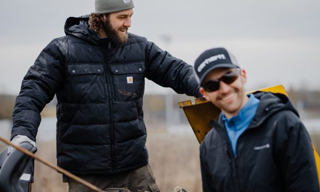 Warm winterjas voor buitenwerkers